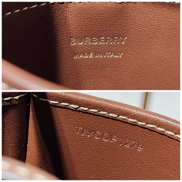 Authentic Burberry England sacoche canvas and calf leather crossbody bag Brown - Picture 8 of 14